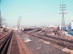 Looking into Holban South yard while it was active with freight.